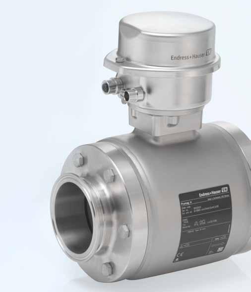 Products Solutions Services Industrial Ethernet for Proline flowmeters The system integration of the future Flexible and powerful from start to finish Versatile range of applications: industrial