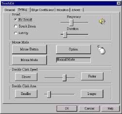 The Mouse Mode provides users different operating options.