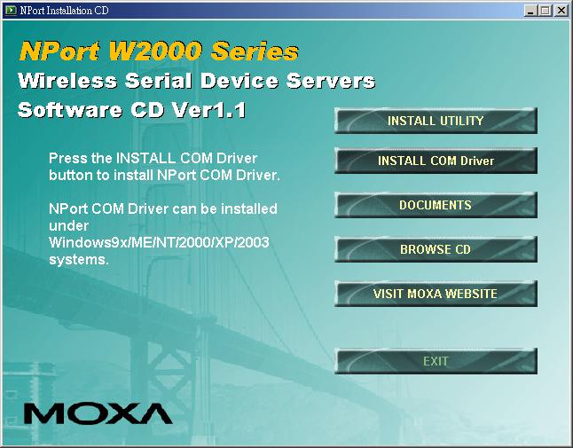 Installing and Configuring the Software Overview The Documentation & Software CD included with your NPort W2250/2150 is designed to make the installation and configuration procedure easy and