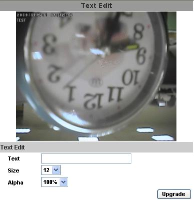 x for the confirmation of changing language. b. OSD Setting: Select a position where date & time stamp / text showing on screen.