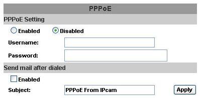 This IP camera supports UPnP, If this service is enabled on your computer, the camera will automatically be detected and a new icon will be added to My Network Places.