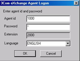 CHAPTER 2: THE EXCHANGE AGENT LOGON WINDOW AND TOOLBAR The illustrations in this guide may not represent exactly what you see on your monitor in all details. Use them only as guidelines.