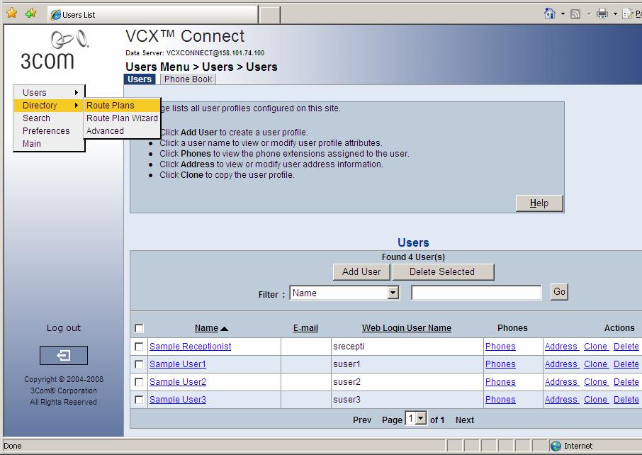 i.e. VCX Connect Site Page 14 of