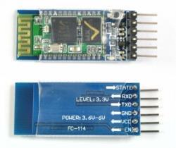 3.2 Bluetooth Module Bluetooth is a wireless technology standard for exchanging data over short distances [11] (using short-wavelength UHF radio waves in the ISM band from 2.4 to 2.