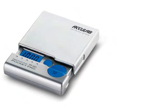 Pocket-Pro Series Ultimate in Portability - Patented Design The Pocket Pro series from Acculab has been developed for portability, making these scales ideal for remote or "on the go" applications.