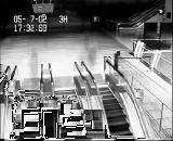 Interestingly, AltProj removes the steps of the escalator which are moving and arguably are part of the dynamic foreground, while IALM keeps the steps in the background part.
