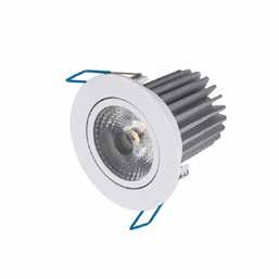 Downlight COB Spot SWISS LED integrated COB downlights, perfect replacement for halogen downlighting. Perfectly suitable for hotels, restaurants and areas within a shopping mall.