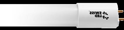 SWISS LED T8 Tubes Platinum Retrofit T8 LED Tube Applicable in most regions worldwide Please contact SWISS LED for details on installation instructions Non Dimmable 25 000 Part Code Power Lumens