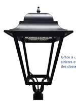 ISO 9001 ISO 9001 Ornamental Street Lamp LED XPL 21W- 42W Ornamental Street Lamp Console LED XPL - 21 to 42W SWISS LED street lights are designed and made in Europe, the configuration and