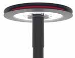 Plain Lamp Park Line SWISS LED street lights are designed and made in Europe, the configuration and