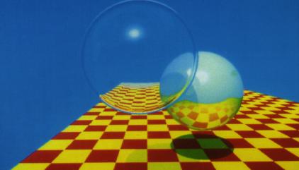 Ray Tracing 1 eye 3 N 2 N 4 N Trace a ray from the eye through a pixel, into the scene Find the