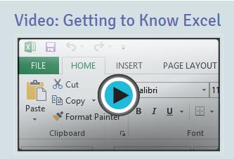 When you open Microsoft Excel, you find