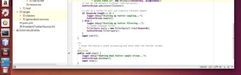 MongoDb The Twitter API sends data in JSON format.