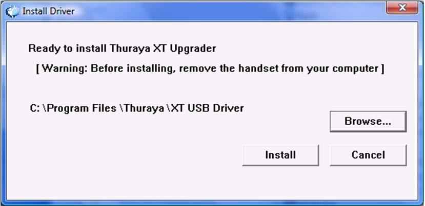 3. Software upgrade for Windows Vista 3.
