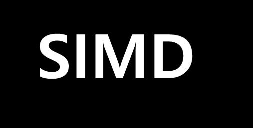 SIMD Exploit data parallelism The same instruction on