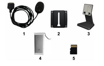 Accessories Standard: 1. Extended cable 1piece 2. DC 12V adapter 1piece 3. Mini USB cable 1piece 4. CD drive 1piece 5. Touch pen 1piece 6. Manual 1copy Optional: 1.