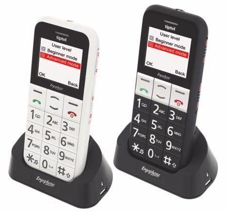One for all! tiptel Ergophone 6070/ 607 The user-friendly mobile for newcomers and experienced users NEW!