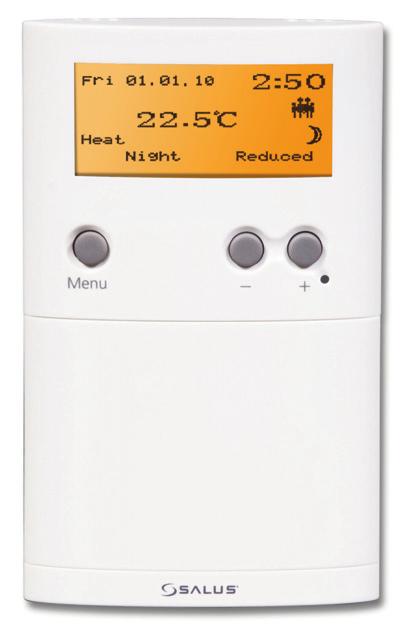 INTRODUCTION A programmable thermostat is a device that combines the functions of both a room thermostat and heating controller into a single unit.