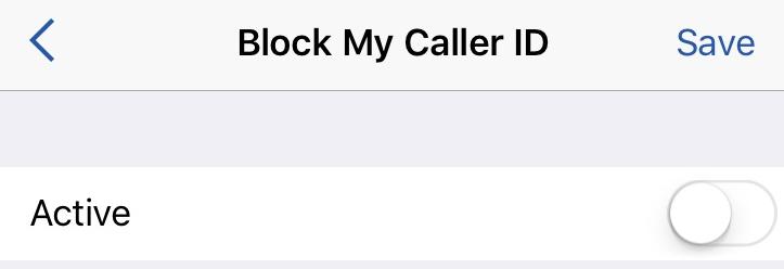 Block My Caller ID You can hide or display your number when calling or communicating with other parties or contacts. 1. Tap the menu icon in the lower left corner of your screen.
