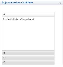 Improve Information Organization with Dojo Accordian Container Simplifies display of