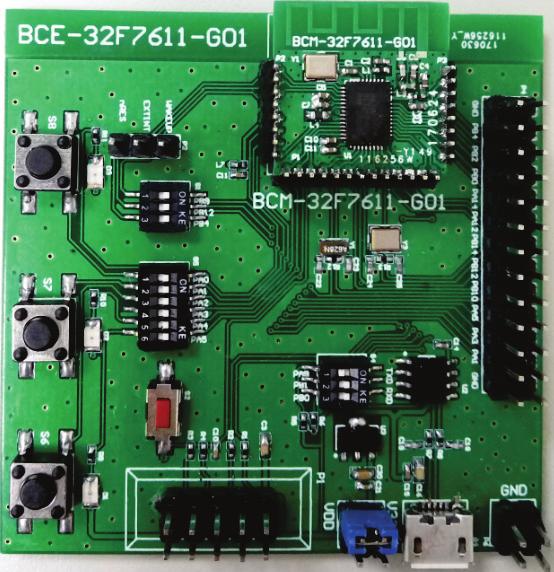 BCM-32F7611-G01 Development Kit Application Note D/N: AN0479E Introduction This application note is provided to assist users to develop the BCM-32F7611-G01 quickly.