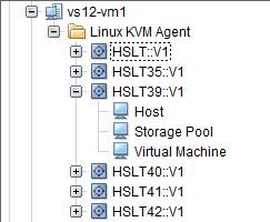 KVM Agent Data from the Linux Kernel-based Virtual Machine or KVM agent can be seen from the Tivoli Enterprise Portal.
