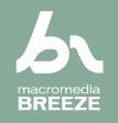 Voice in online trainings TeamSpirit is implemented as a voice engine in MacroMedia Flash application Breeze targeted for collaboration, communication and online trainings About Macromedia