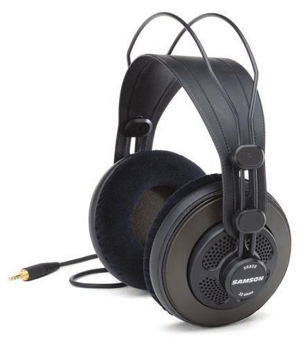 full-range audio with extended low-end response Over-ear, closed back design with protein leather cushioning 40mm drivers with rare earth magnets Adjustable padded headband with superior durability