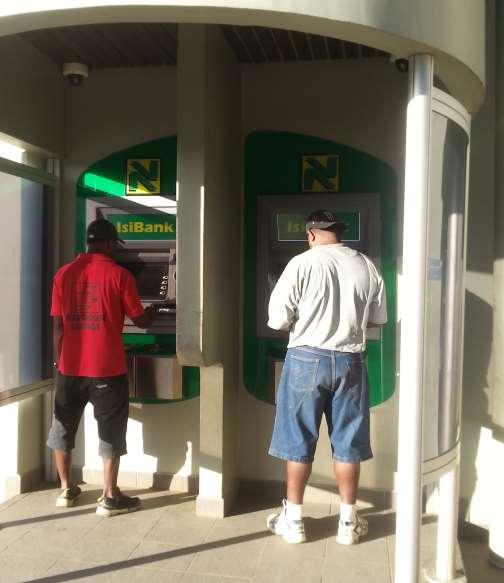 CASE STUDY: Electronic Banking NBV, Vanuatu: ATM Services At present, the ATMs are only used for deposits and transfers between accounts.