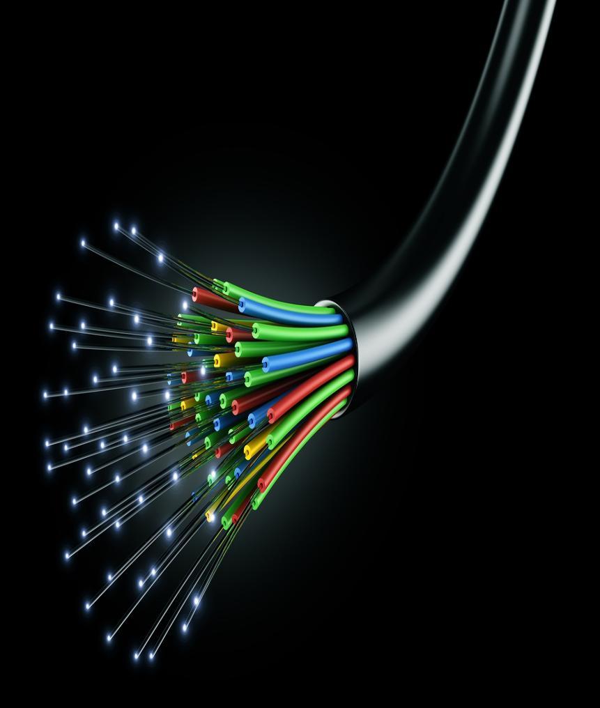 Optical Fiber Optical fiber : A thin flexible medium capable of conducting optical rays.