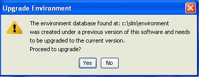 Migration Documentation 4 Environment Databases 3 created under earlier versions of SAS IT Service Level Management will no longer function.