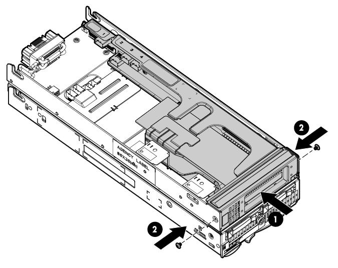 7. Locate the dipswitch on the left side of the PCIe slot card, and then flip switch 2 to ON. 8.
