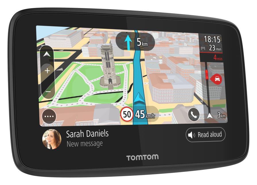 THE BRAND NEW TOMTOM GO Smarter and Faster Than Ever Smarter, faster, better connected sat navs. Wi-Fi connectivity lets you update without a computer.