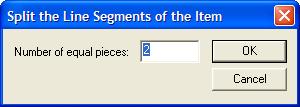Select the individual entities you want to modify, and then click on Modify Item Properties. The following dialog window appears.