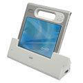 The C5 Docking Station can be used on a desktop, or with arm-mounts, wall-mounts, medical carts,  The Motion Convertible