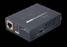 3af/at/bt end-span/mid-span PSE Supports power up to 95 watts for port Auto-detection of IEEE 802.