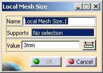 How to Refine a Global Mesh 1 Double-click either on the mesh specifications symbol or