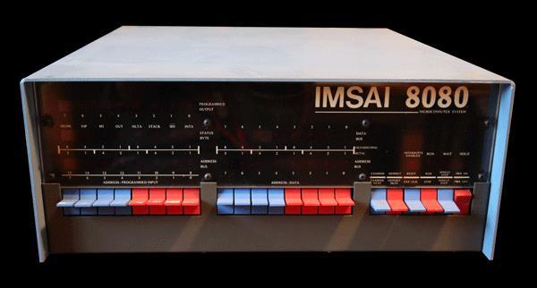 Altair 8080 In 1975, Micro Instrumentation and Telemetry Systemsor MITS produced the first PC.