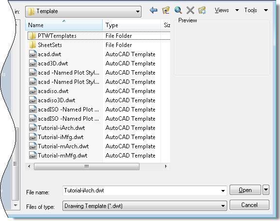 Templates that come with AutoCAD There is a default folder in AutoCAD that includes a number of default templates that you can use to start to create your own templates.