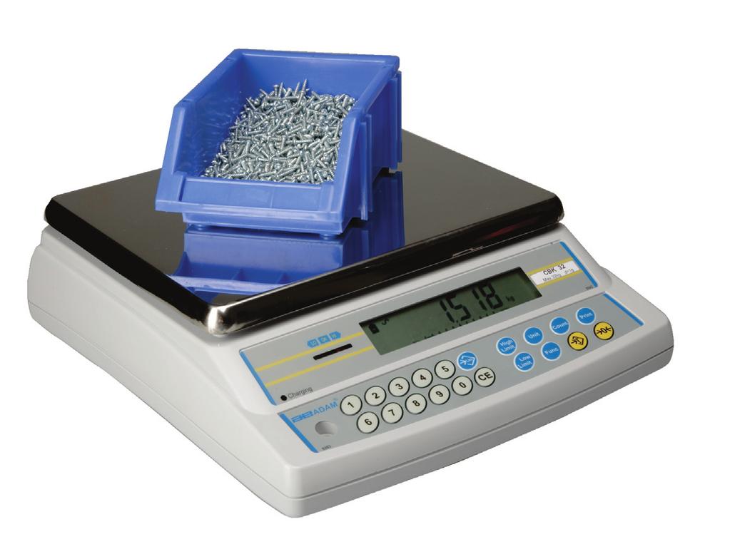Serving a variety of applications the CBK includes basic weighing, check weighing with LED limit indicators, and parts counting.