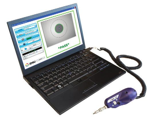 a button. Provides digital live image viewing (dual magnification) Connects to PC/laptop via USB 2.