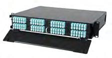 remain secure Designed to accept 4, 8 or 16 adapter panels and/or modules Shown with adapter