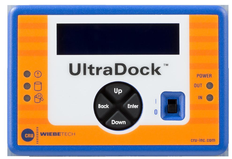 5 is powered on and outputting power. Fan Fail Indicator Power In Green Solid The UltraDock UDv5.5 is connected to power. Error Red Solid There is a problem with the UltraDock UDv5.5. Please contact Technical Support.