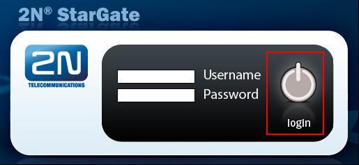 6. Configure 2N StarGate Gateway To access the 2N StarGate, open a web browser and navigate to http://<ip address of the 2N