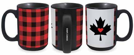 Maple Leaf with Heart ITEMS MARKED WITH AVAILABLE FOR REORDER! Maple Leaf White Mug 16 oz. 3005012123 Size: 4.