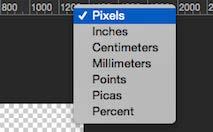 To ADD pixels to the LEFT: [Click] RIGHT ARROW > Click OK 7.