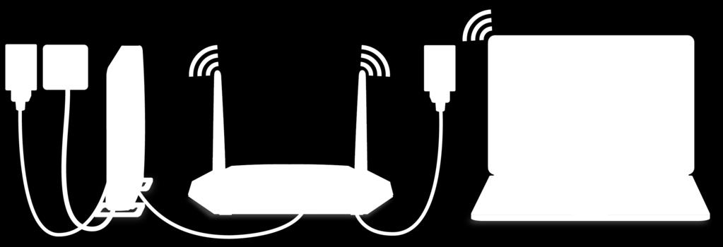 Unplug your modem s power, leaving the modem connected to the wall jack for your Internet service. If your modem uses a battery backup, remove the battery. 2. Plug in and turn on your modem.