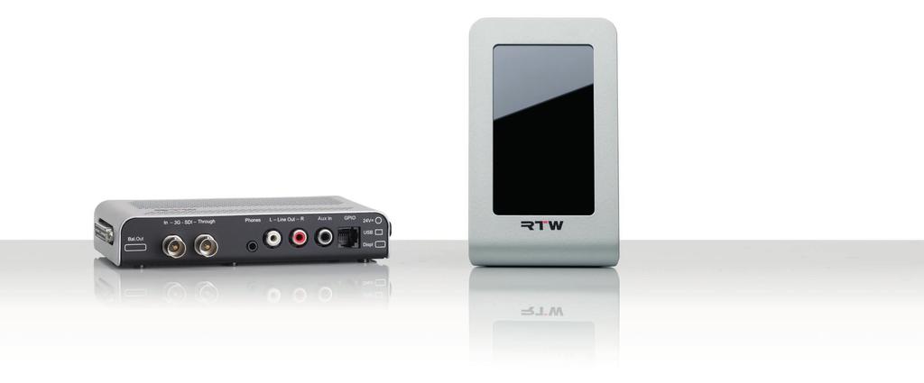 TouchMonitor TM3-3G Professiona Loudness, True Peak and PPM metering for 3G- SDI audio with