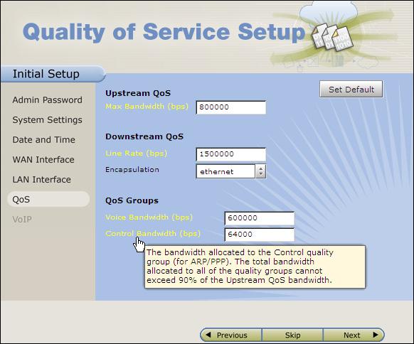2 Connecting to BSGX4e Configuration overview Figure 3 Configuration Page Features Default Button Navigation Fields with Default Values Mouse-Over Help Navigation Configuration overview Before you