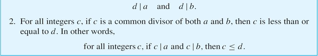 For example, the greatest common divisor of 12 and 30 is 6.